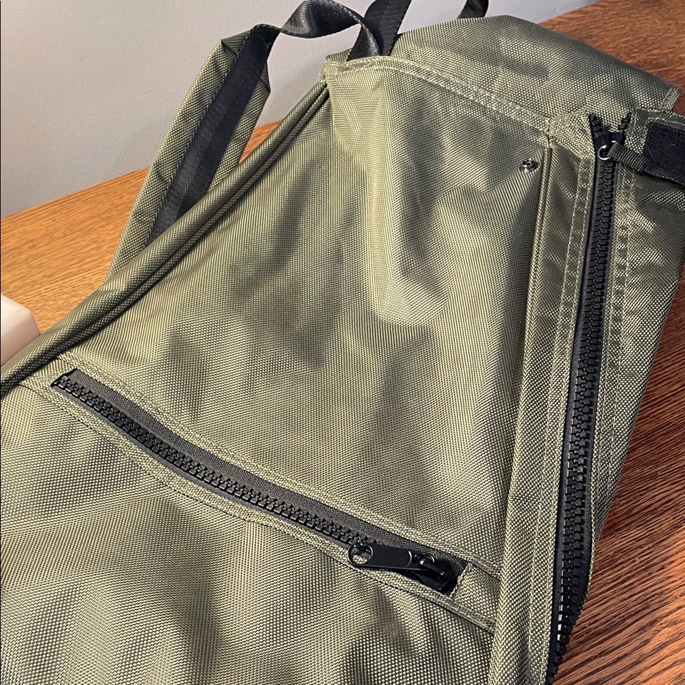 Hunter Wellington Boot Bag Olive Green Textured Bag